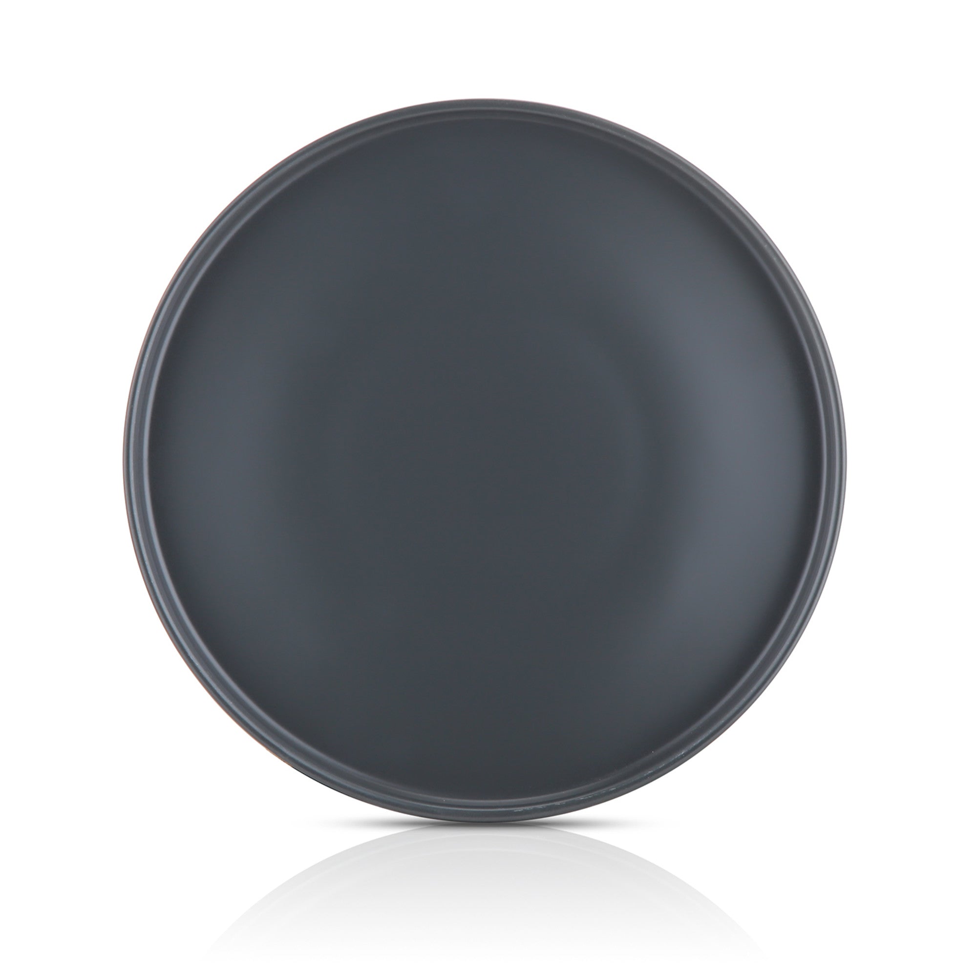 mercvo mercvoware Dinner Plate mercvo in Gray - 4 Piece, 10 - 11 Inches, Matte Finish, Ideal for Any Occasion