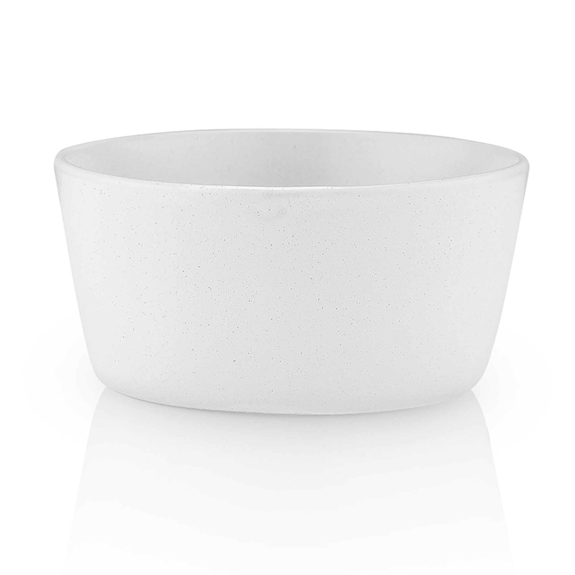 mercvo mercvoware Bowl - Snow White: 4 - Piece Nesting mercvo of Modern, Versatile Ceramic Bowls for Kitchen and Decor