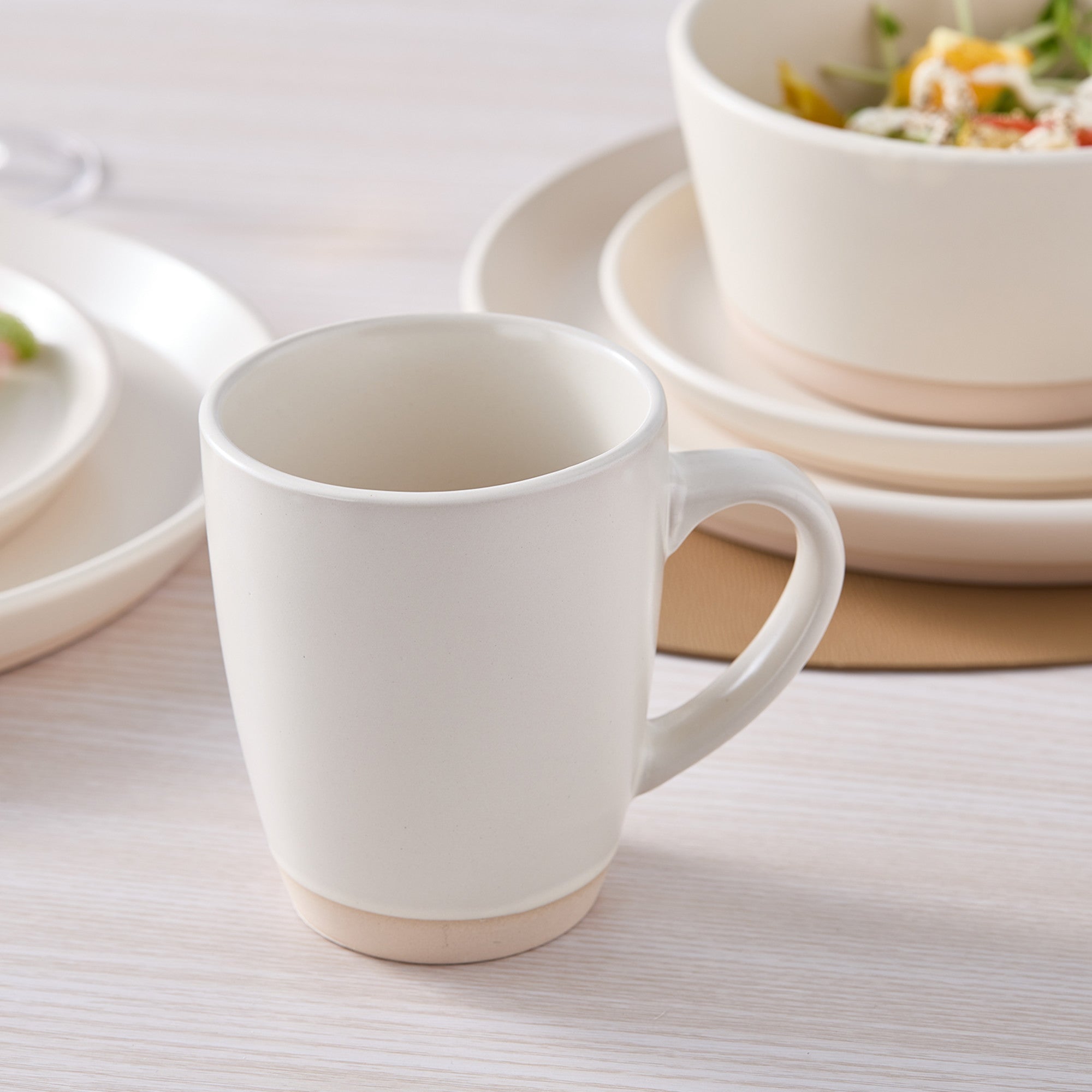 mercvo mercvoware Dinnerware mercvo - White: High - Quality, Minimalist Design for 4 or 8 People, Ideal for Everyday and Special Occasions