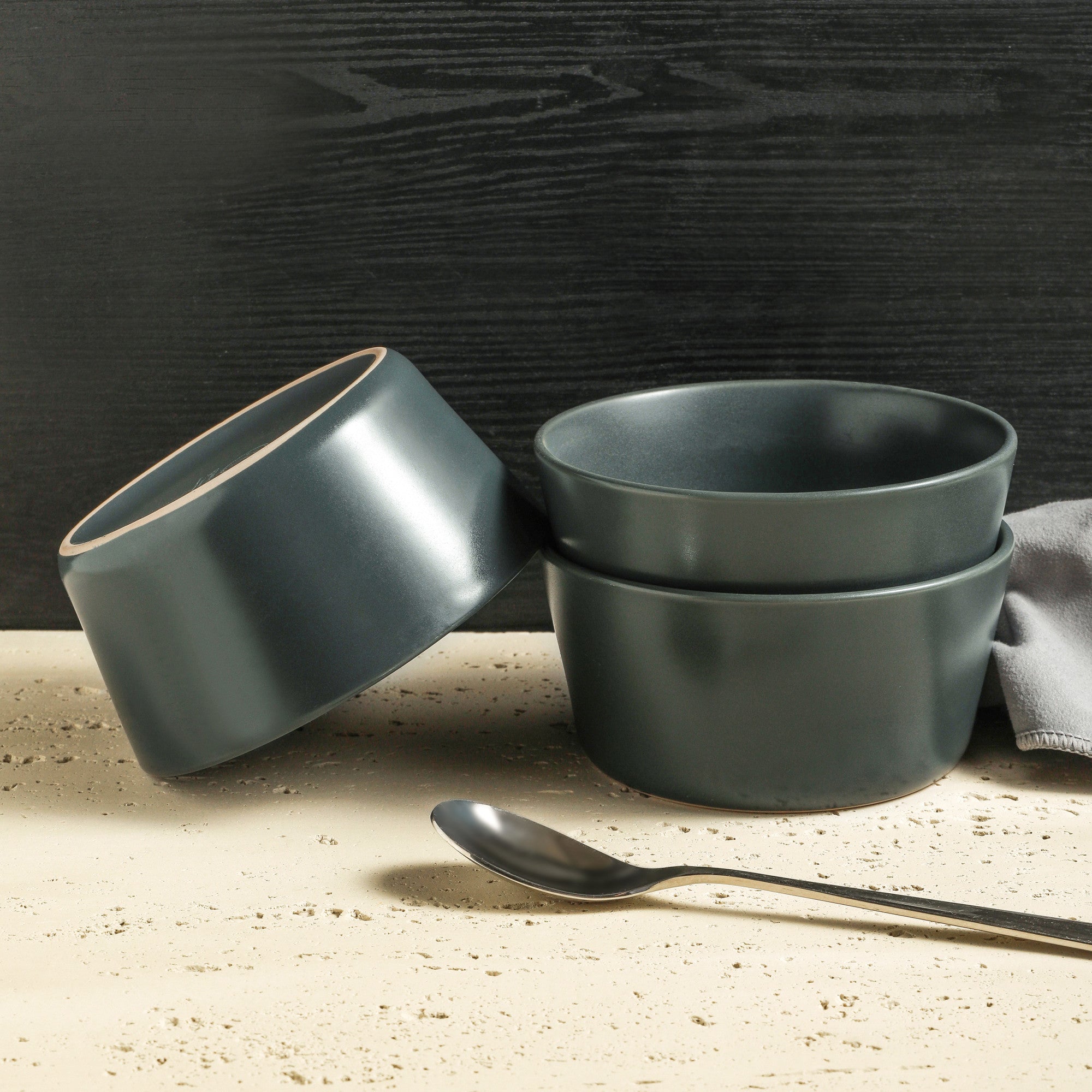 mercvo mercvoware Dinnerware mercvo - Gray Matte: Contemporary, Durable & Versatile for 4 or 8 People