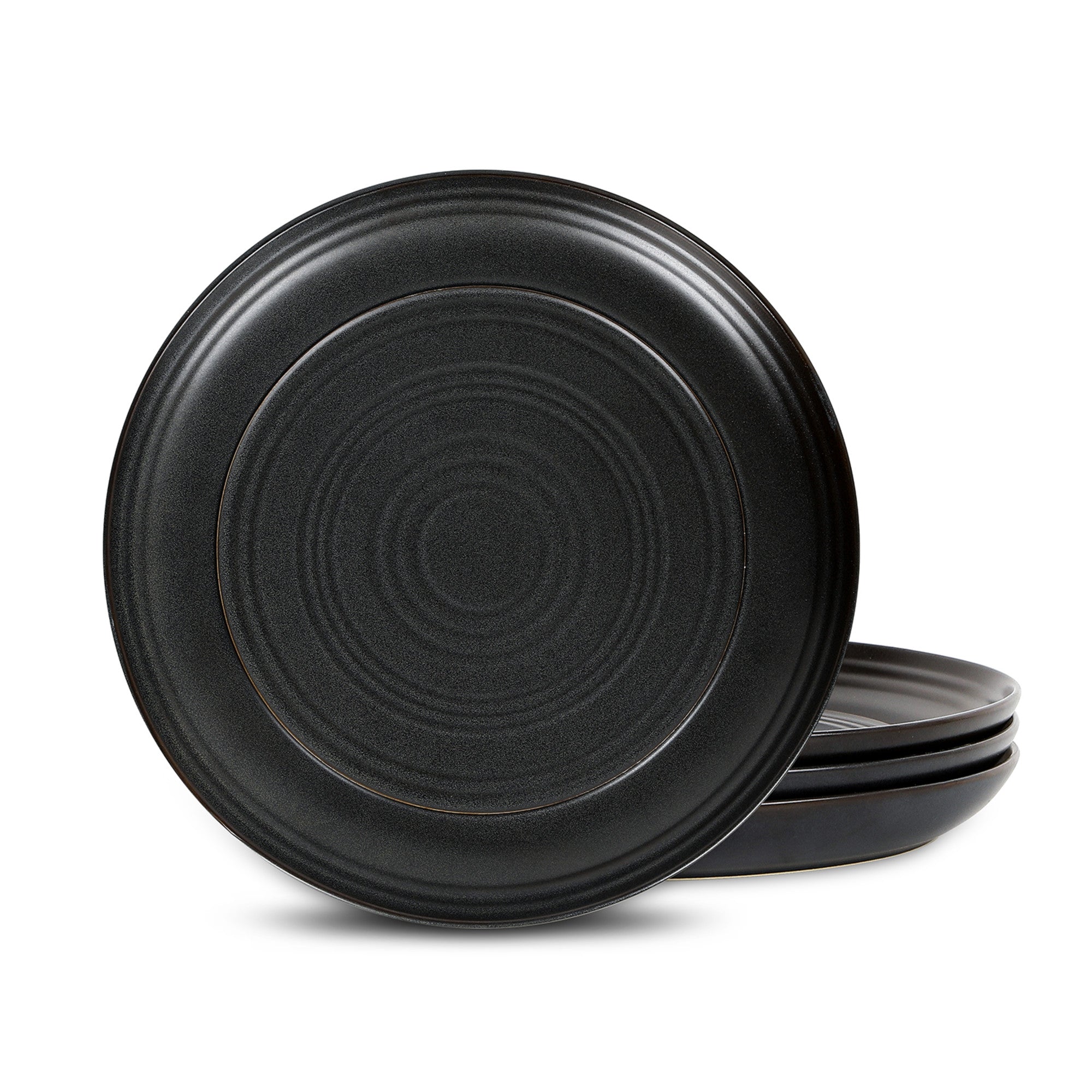 mercvo mercvoware Dinner Plate mercvo - Black: A Multi - Size, Minimalist & Durable Dinnerware for Home and Restaurant Use