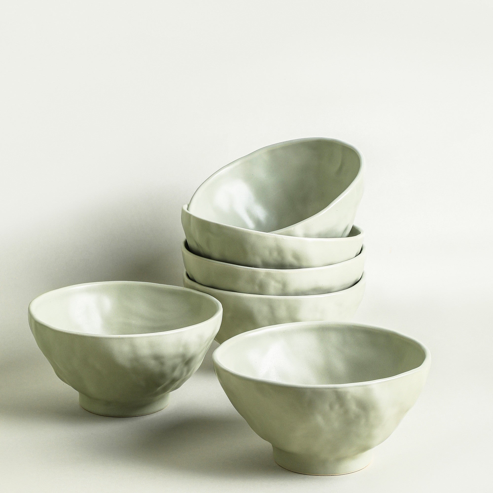 mercvo mercvoware Dinnerware mercvo - Sage - Grey: A Japanese - Inspired, Versatile Dining Solution for 4 or 8 People