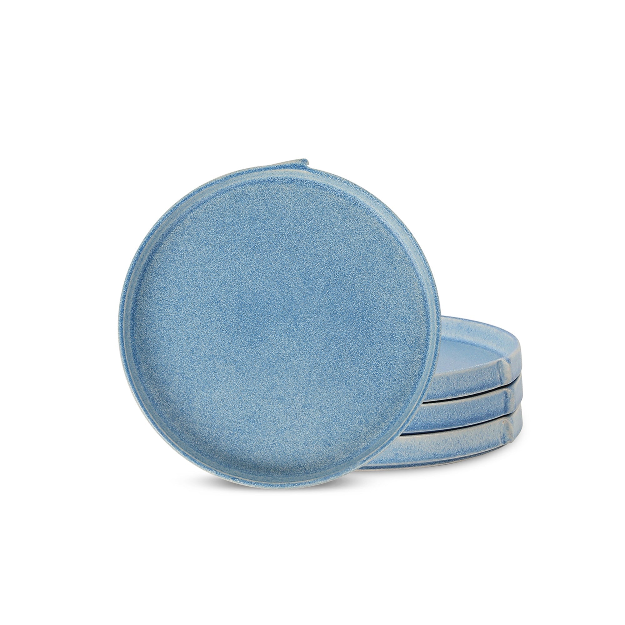 mercvo mercvoware Salad Plate - Blue: A Versatile, High - Quality Ceramic Plate with Unique Design and Multiple Uses